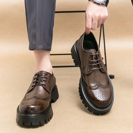 Damen Elegante Schnürschuhe mit robustem Profil und atmungsaktivem Obermaterial EB