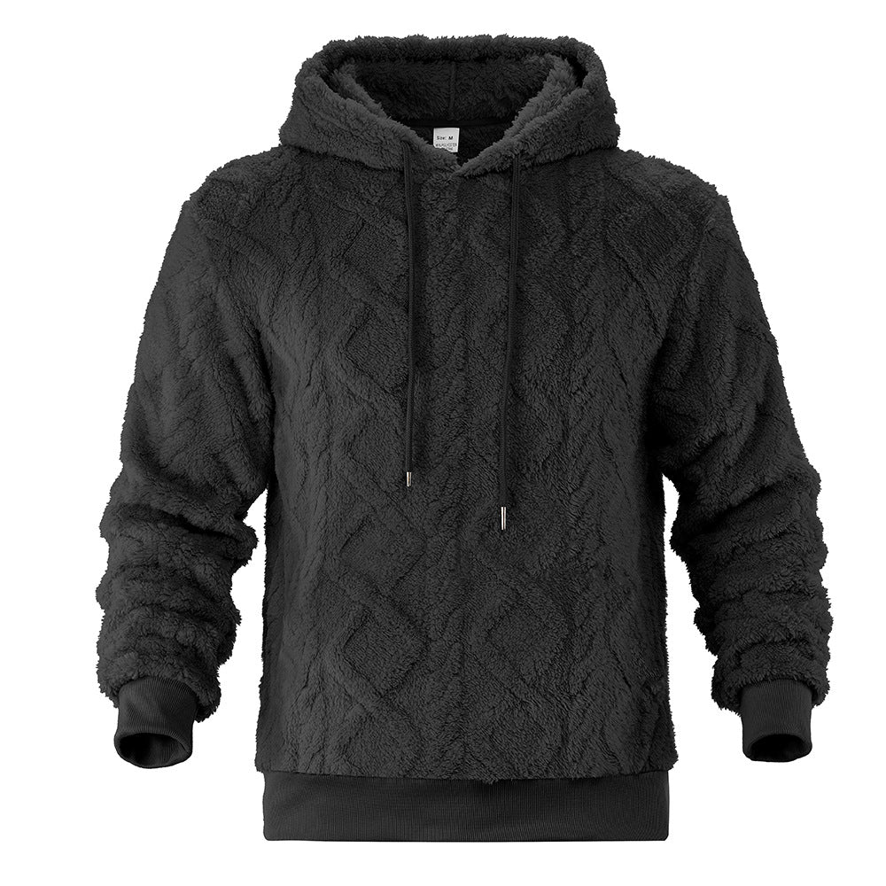 Damen Kuscheliger Fleece-Hoodie mit strukturiertem Design EB