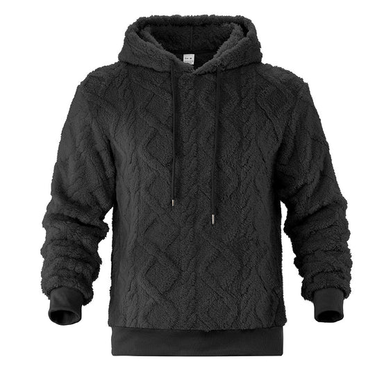 Damen Kuscheliger Fleece-Hoodie mit strukturiertem Design EB