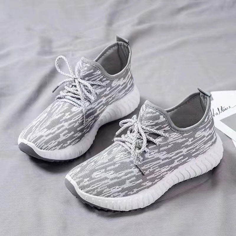 Damen Leichte und flexible Sneaker mit atmungsaktivem Obermaterial EB
