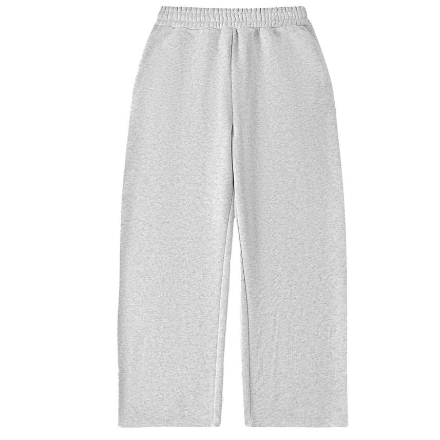 Damen nan weite Cropped-Loungehose mit elastischem Bund und seitlichen Eingrifftaschen EB