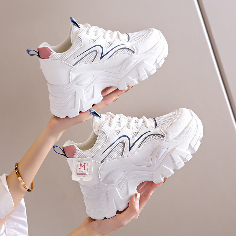 Damen Sportliche Sneakers mit modernem Design und dämpfender Sohle EB