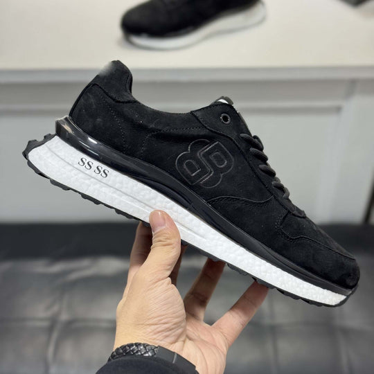 Damen Sportliche Sneaker mit rutschfester Sohle und atmungsaktivem Obermaterial EB