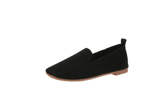 Damen Slip-On Mokassins aus atmungsaktivem Netzmaterial EB