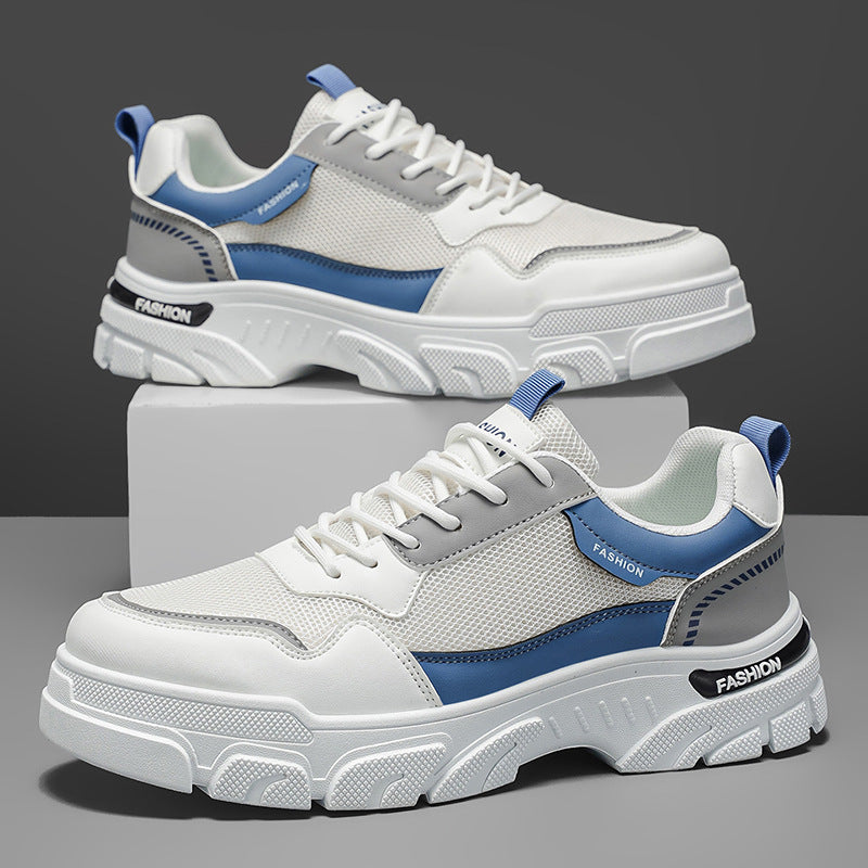Damen Modische Sport-Sneaker mit atmungsaktivem Mesh-Obermaterial und weicher Dämpfung EB