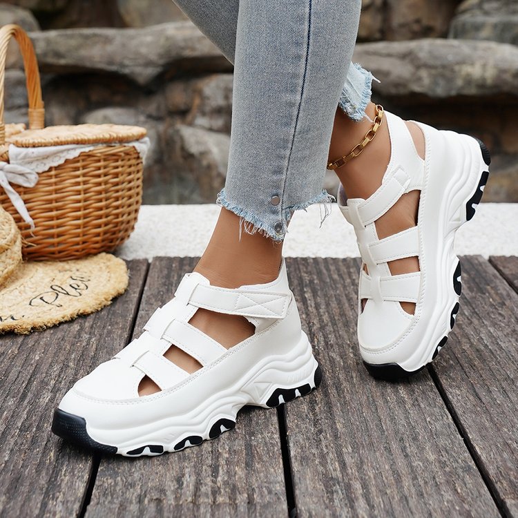 Damen Sportliche Freizeitsandalen mit rutschfester Sohle und anatomischem Fußbett EB