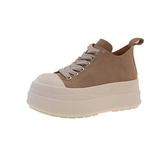 Damen Sneakers mit dickem Plateau und atmungsaktivem Obermaterial EB