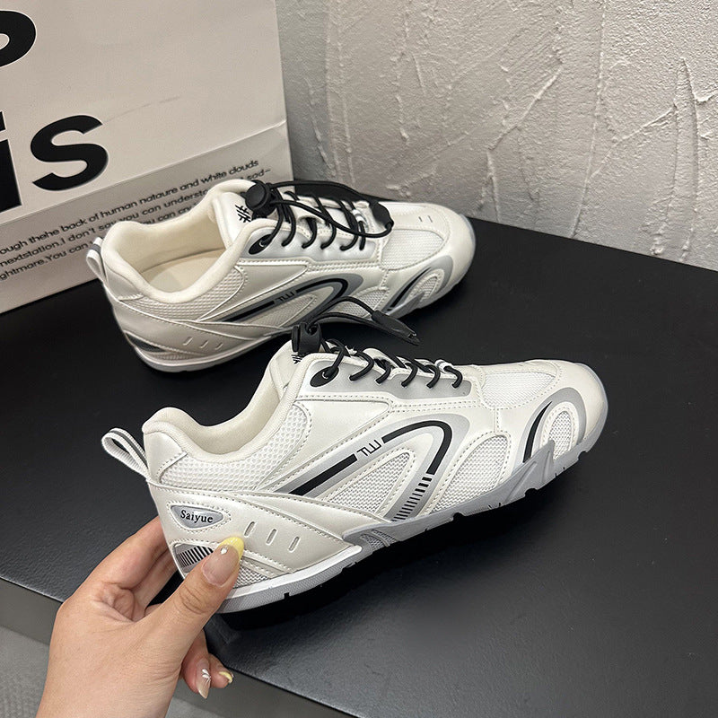 Damen Sportliche Sneakers mit atmungsaktivem Mesh-Obermaterial und flexibler Sohle EB