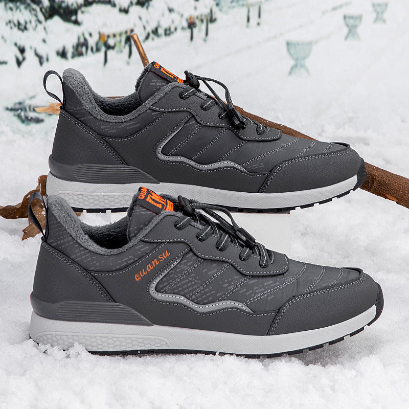 Damen Winterfest Sneakers mit wärmeisolierender Innensohle EB