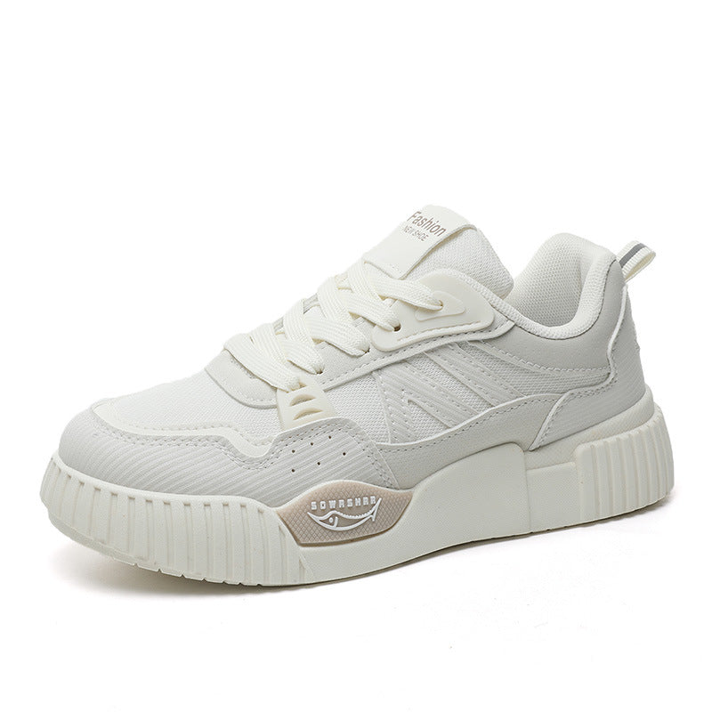 Damen sportliche Sneakers mit futuristischem Design und bequemer Dämpfung EB