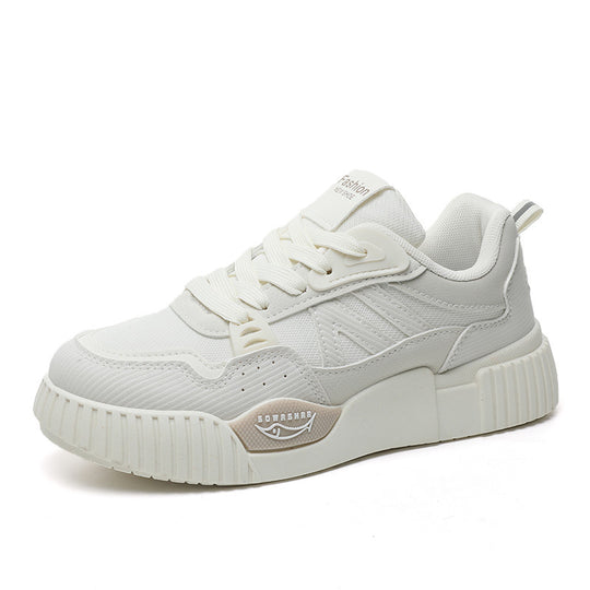 Damen sportliche Sneakers mit futuristischem Design und bequemer Dämpfung EB