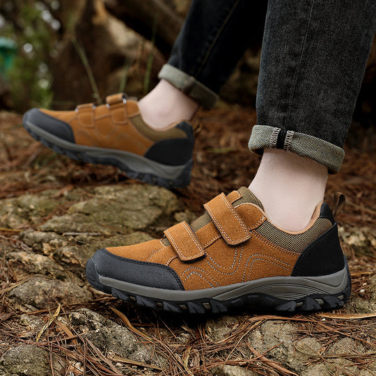 Damen Outdoor-Sneaker mit verstellbarem Klettverschluss und rutschfester Sohle EB