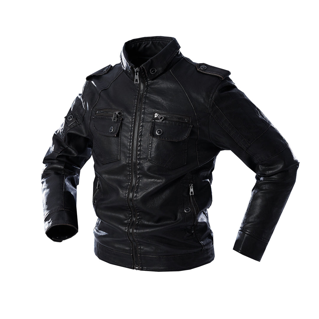 Herren lässige jacke mit zahlreichen Taschen EB