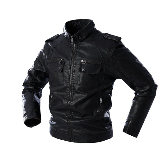 Herren lässige jacke mit zahlreichen Taschen EB