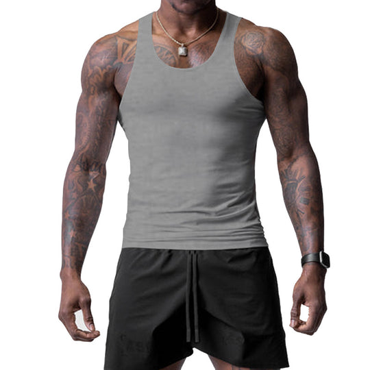 Herren Sportliches Tanktop und Shorts Set EB