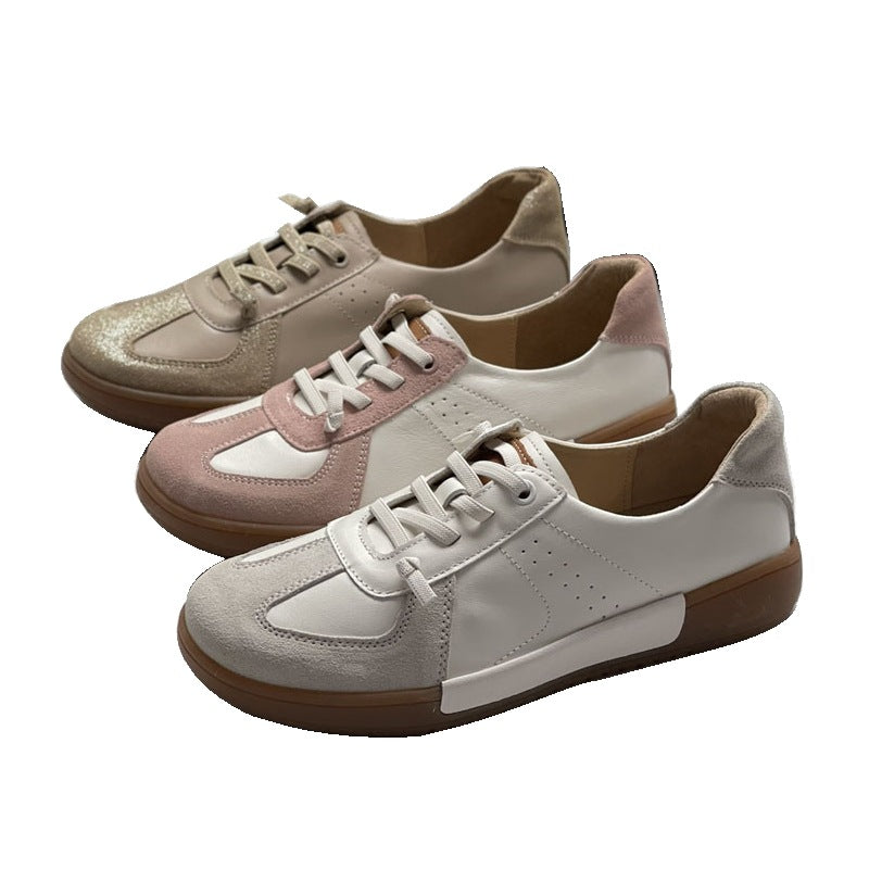 Damen Sportliche Sneaker mit eleganten Suede-Elementen EB