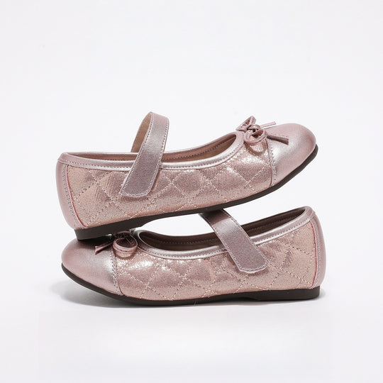 Mädchen Mary Jane Ballerinas mit glänzendem Obermaterial EB