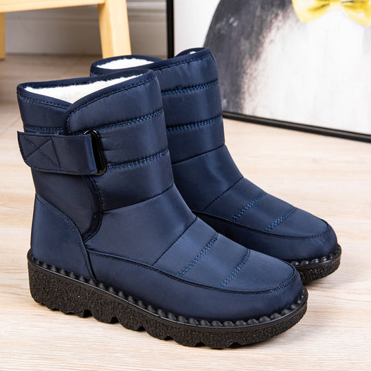 Damen Winterboots mit rutschfester Sohle und warmem Futter EB