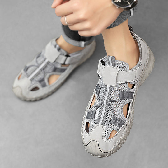 Damen Multifunktionale Freizeitsandalen mit atmungsaktivem Mesh und rutschfester Sohle EB