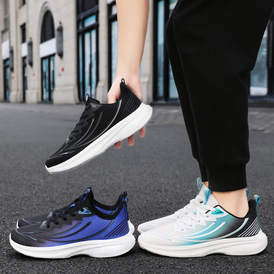 Damen Leichte und atmungsaktive Sport-Sneaker mit rutschfester Sohle EB