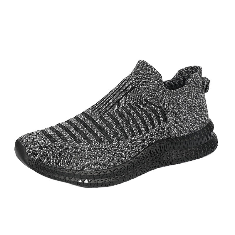 Damen Atmungsaktive Slip-On Sneakers mit flexibler Sohle EB