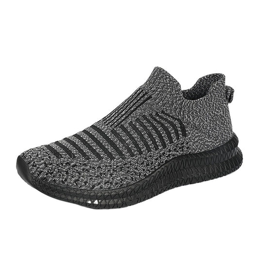 Damen Atmungsaktive Slip-On Sneakers mit flexibler Sohle EB