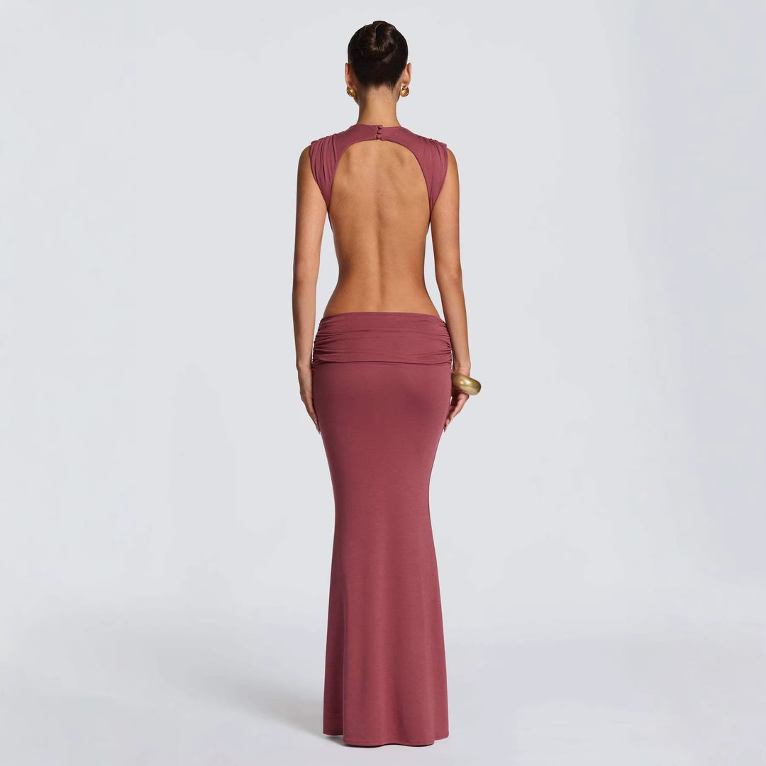 Damen Elegantes Abendkleid mit raffinierten Cut-Out-Details und figurbetontem Schnitt EB