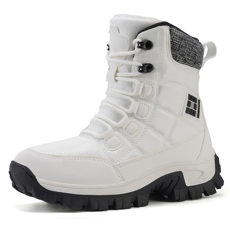 Damen Winterlicher Stiefel mit rutschfester Sohle und isolierendem Futter EB