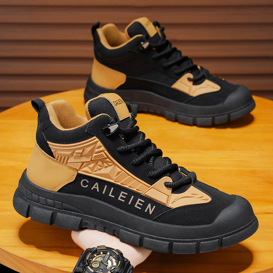 Damen Sportliche High-Top Schuhe mit rutschfester Sohle und robustem Design EB