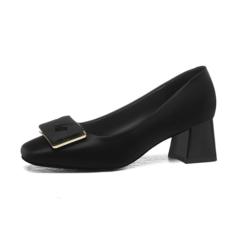 Damen elegante Ballerinas mit hochwertiger Schmuckschließe EB