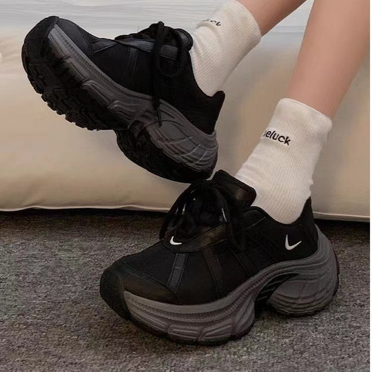Damen Sportliche Chunky Sneakers mit dämpfender Sohle EB