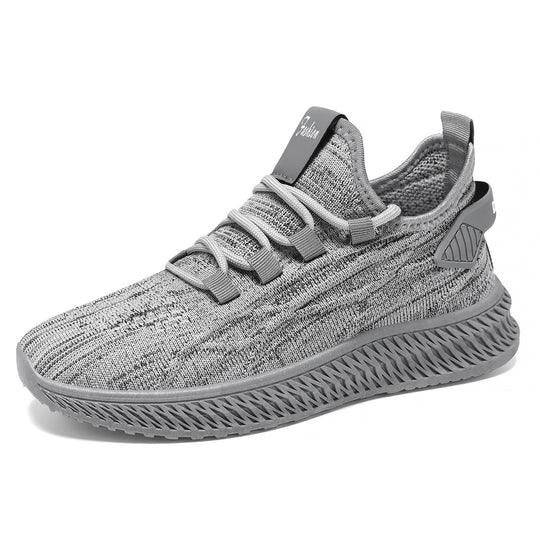 Damen Sportliche Elastische Sneakers mit atmungsaktivem Obermaterial EB