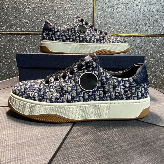 Damen modische Sneaker mit innovativem Gewebemuster und rutschfester Sohle EB