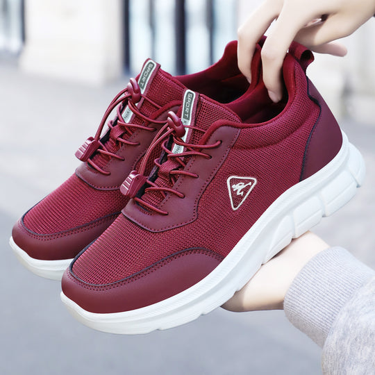 Herren nan robuster Chunky-Sneaker mit atmungsaktivem Mesh, Schnellzug-Kordel und stoßdämpfender EVA-Plateausohle EB