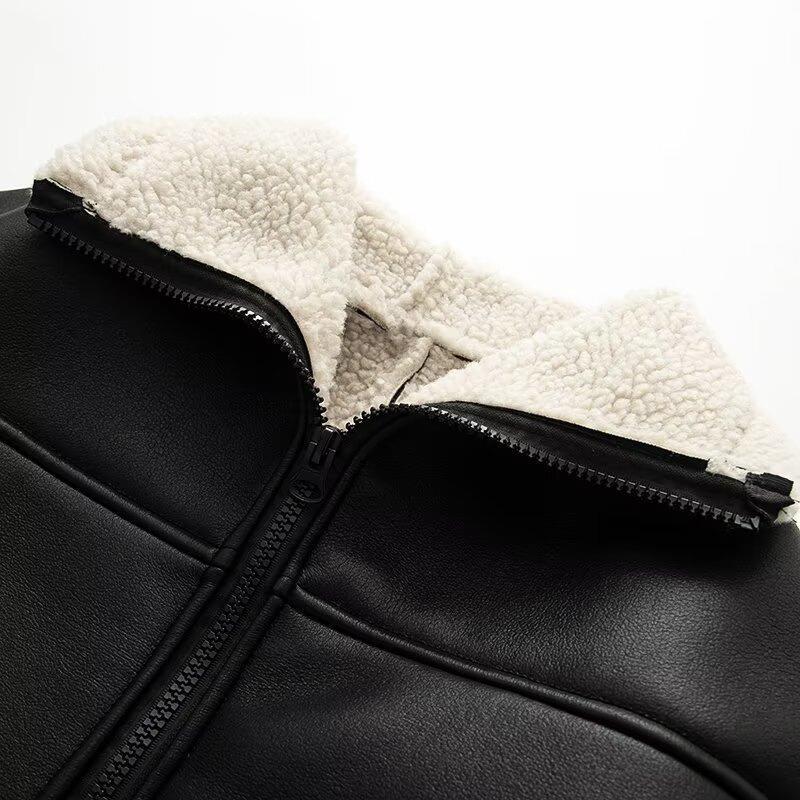Damen Übergangsjacke mit warmem Teddyfutter EB