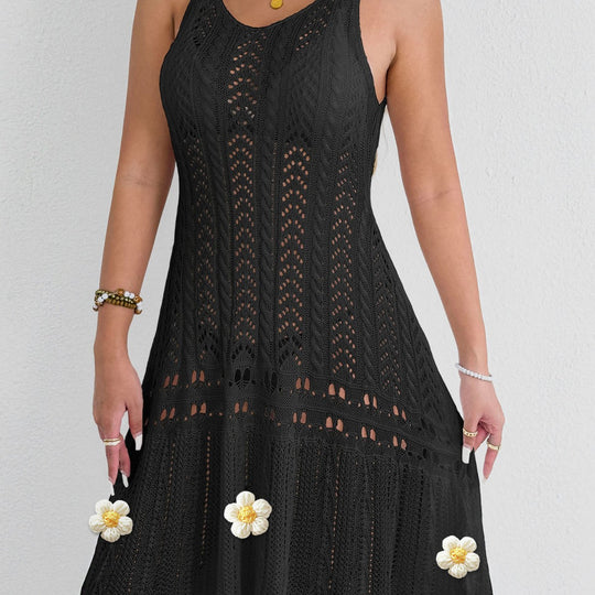 Damen gehäkeltes Strandkleid EB 1779788034