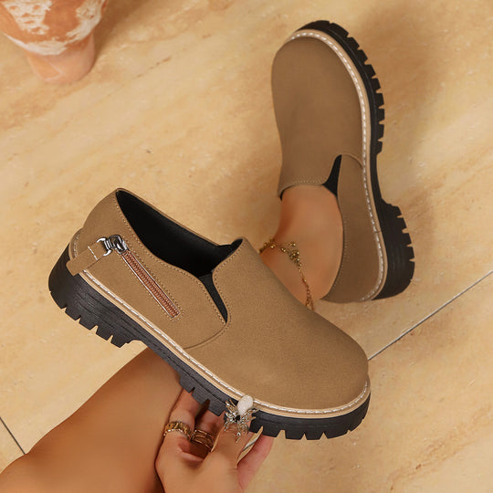 Damen Slip-On Boots mit robustem Profil und komfortabler Einlage EB