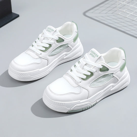 Damen Sportliche Sneakers mit atmungsaktiver Mesh-Oberfläche und stabiler Dämpfung EB