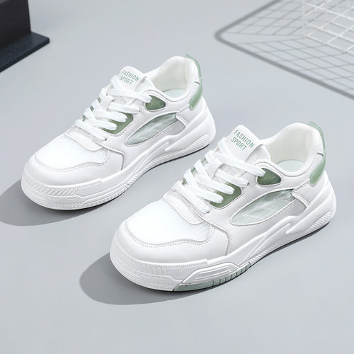 Damen Sportliche Sneakers mit atmungsaktiver Mesh-Oberfläche und stabiler Dämpfung EB