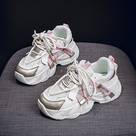 Damen Sneakers mit modischem Design und atmungsaktiven Materialien EB