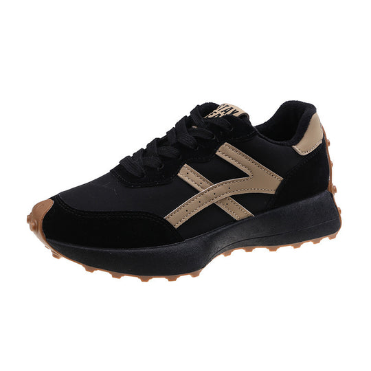 Damen Sportliche Sneaker mit atmungsaktiver Obermaterialstruktur und gedämpfter Sohle EB