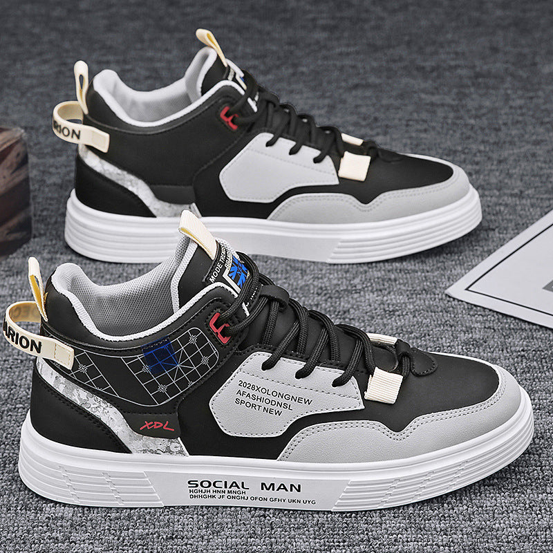 Damen Sportliche Sneakers mit modernen Designelementen und rutschfester Sohle EB