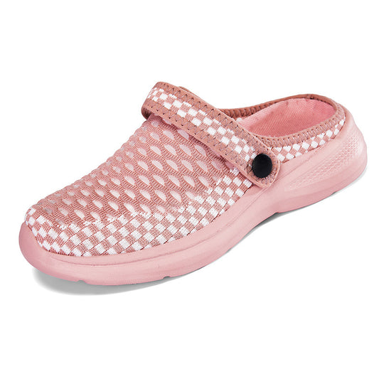 Damen Bequeme und luftige Clogs mit atmungsaktivem Obermaterial EB