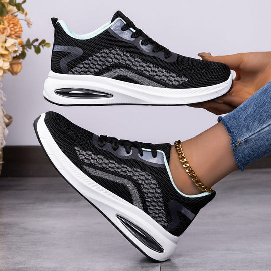 Damen Atmungsaktive Laufschuhe mit Dämpfung und Flexibilität EB