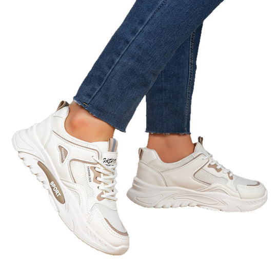 Damen Sportliche Lifestyle-Sneaker mit ergonomischer Dämpfung und luftiger Mesh-Oberfläche EB