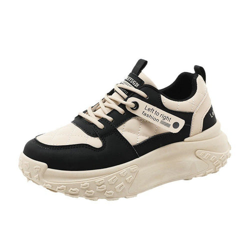 Damen Sportliche Chunky Sneakers mit gepolsterter Laufsohle EB