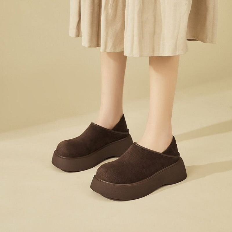 Damen Komfortable Slip-On Sneakers EB