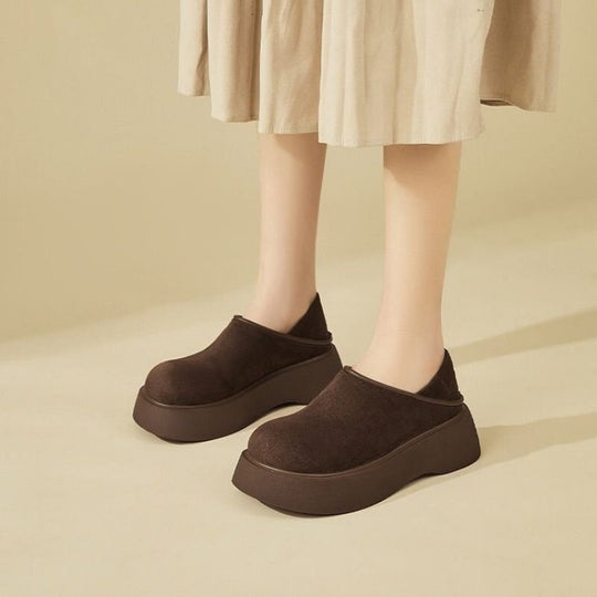 Damen Komfortable Slip-On Sneakers EB