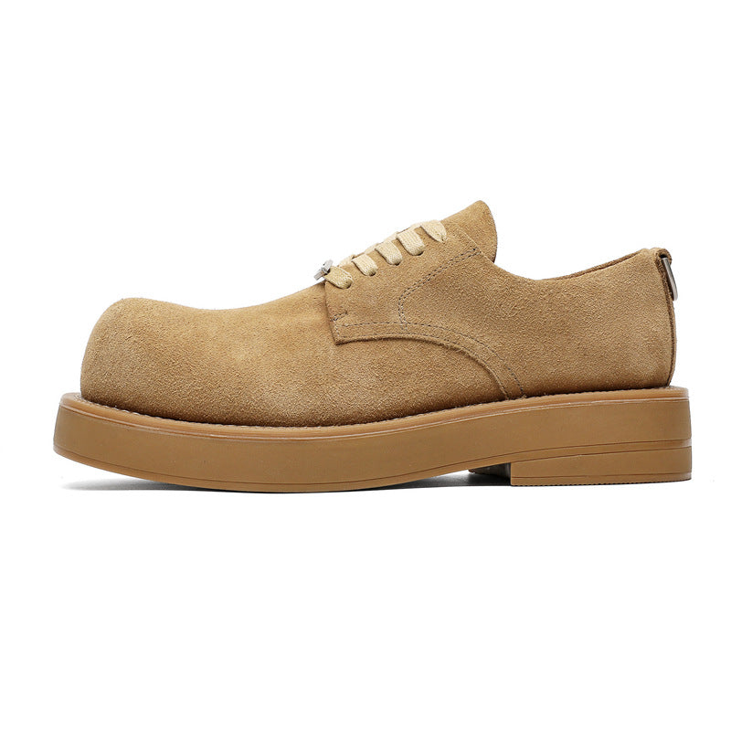 Damen Modische Schnürschuhe aus Wildleder mit ergonomischer Sohle EB