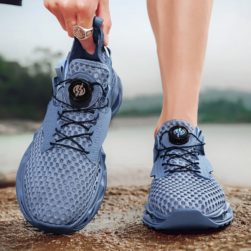 Damen atmungsaktive Laufschuhe mit innovativem Boa-Schnürsystem EB